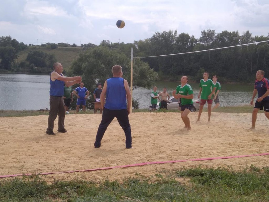 Волейбольная площадка в селе Фощеватое Волоконовского района